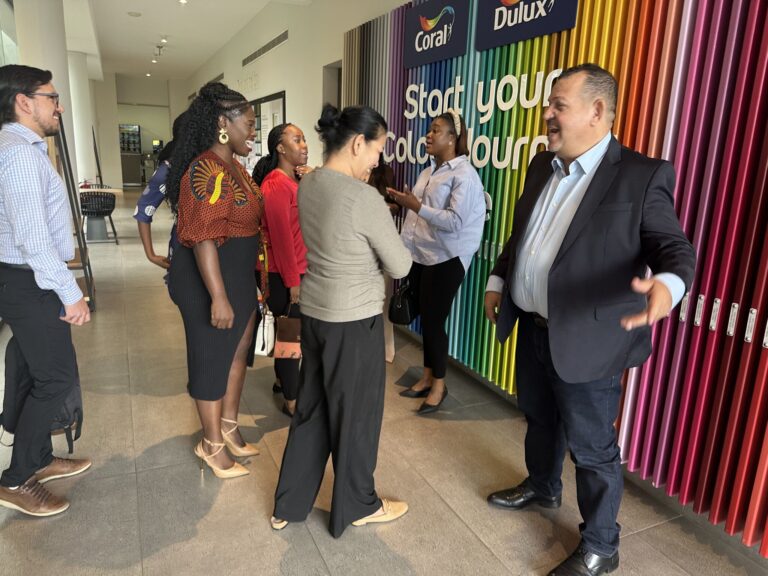 BGCC Engages Coral Paints Ghana to Strengthen Member Collaboration