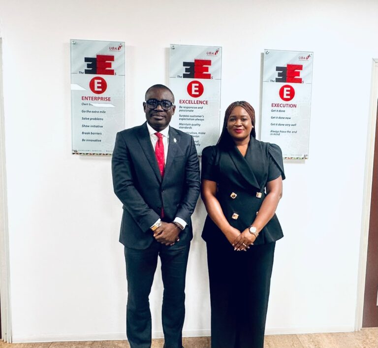 Brazil–Ghana Chamber of Commerce Explores Strategic Partnership with UBA Ghana During Courtesy Call on Managing Director