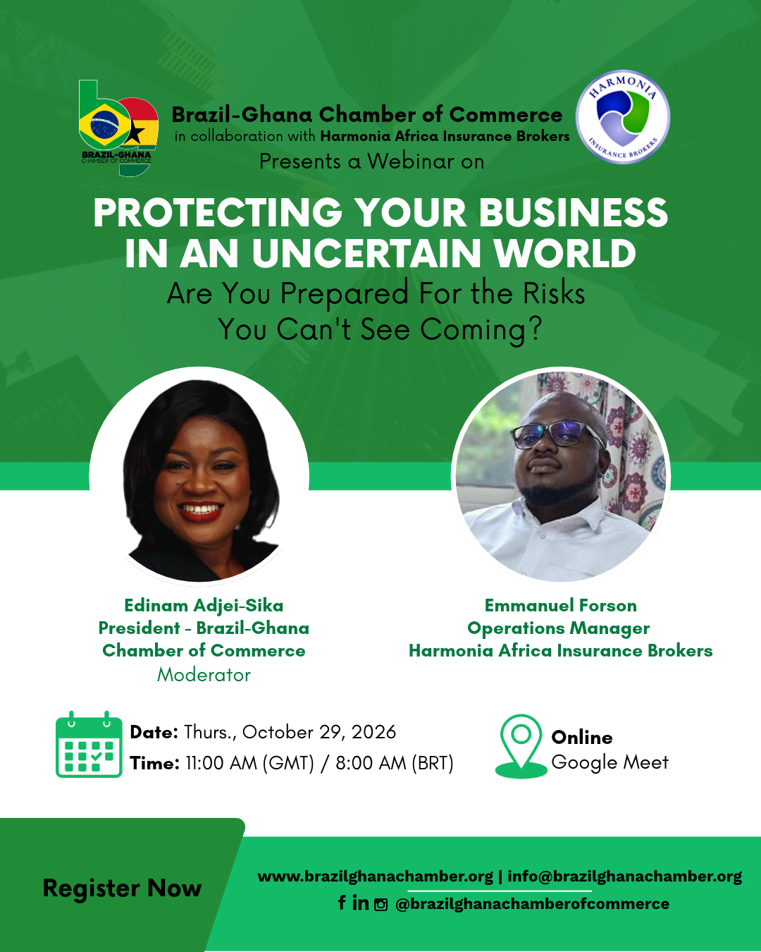 Webinar: Protecting Your Business in an Uncertain World.